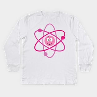 Think Like A Proton and Stay Positive Kids Long Sleeve T-Shirt